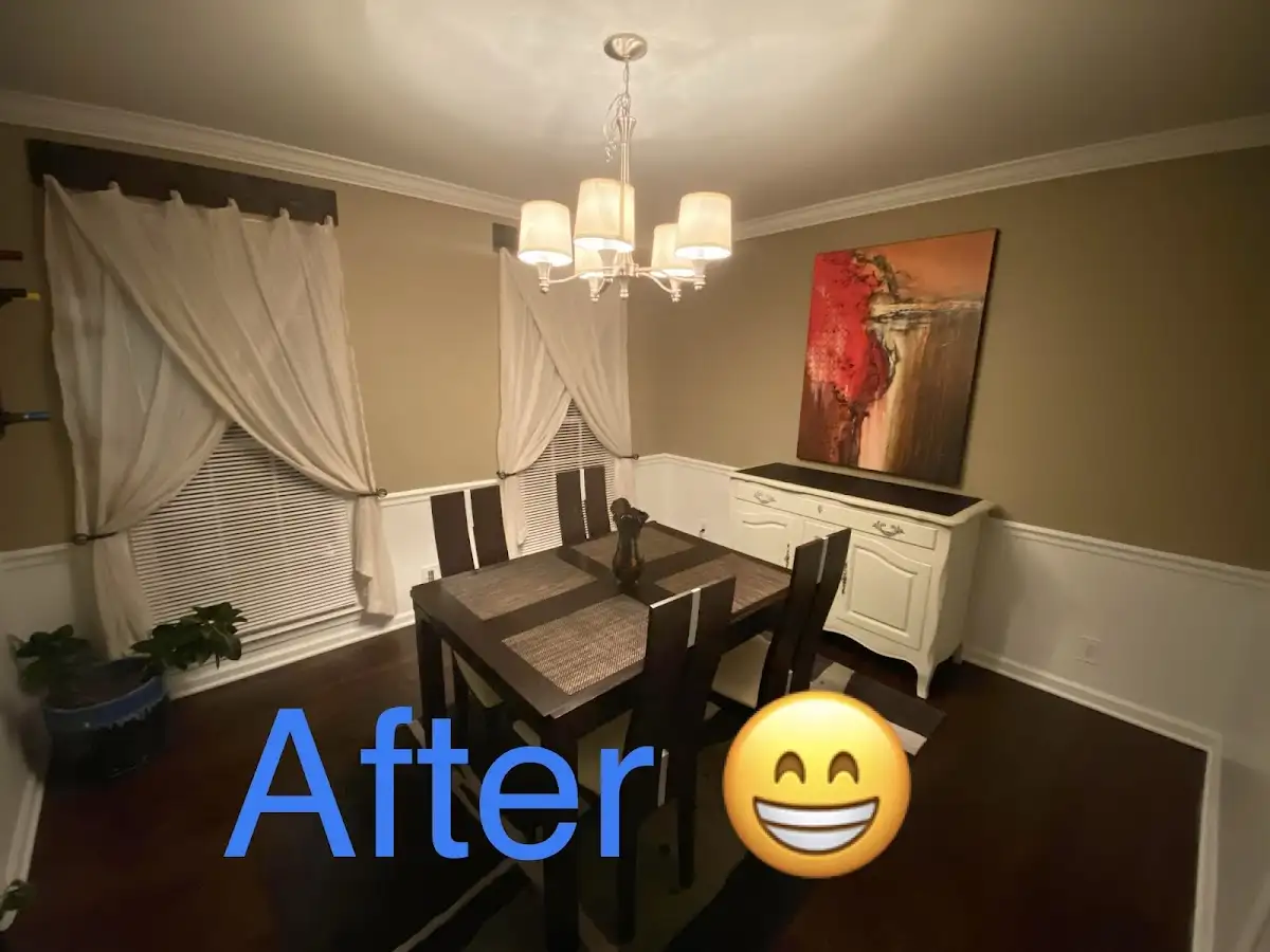 Professional dining room restoration after water damage in Wayne